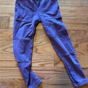 Tea kids eggplant purple pants